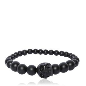Beaded Skull Bracelet